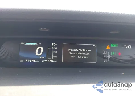 2017 Toyota Mirai из США, поврежденный, VIN JTDBVRBD0HA003064